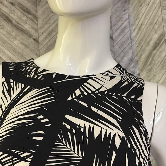Rietman‘s tropical sleeveless dress black and white size medium back zipper - Picture 6 of 9